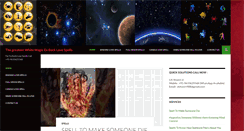 Desktop Screenshot of exbacklovespell.com