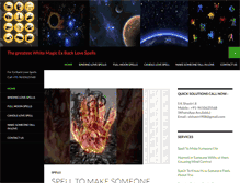 Tablet Screenshot of exbacklovespell.com